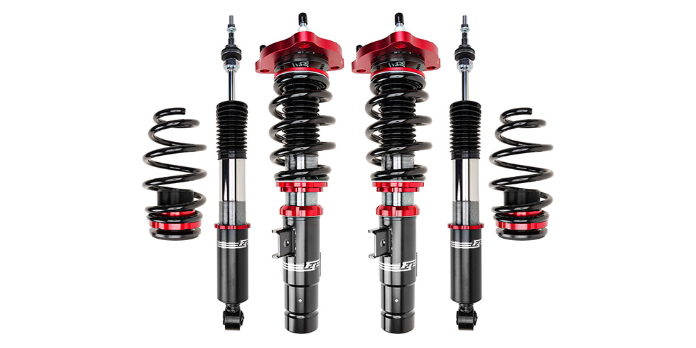 Function and Form Coilovers Type-3 Adjustment Coilover Suspension on Car